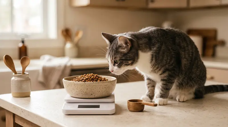 猫一天该吃多少猫粮：怎么自己算，别直接照搬包装上的