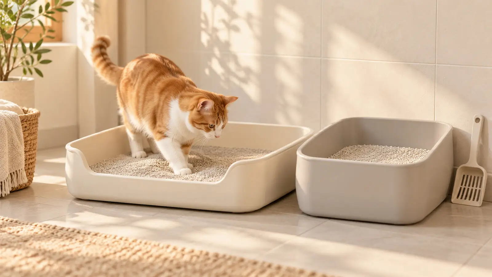 猫砂盆怎么选：开放式还是封闭式，先看你家猫