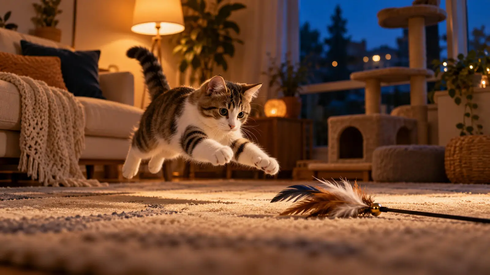 猫半夜跑酷：为什么偏偏是半夜，怎么把这股劲挪到白天