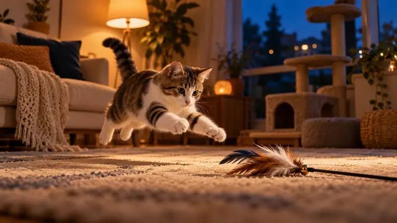 猫半夜跑酷：为什么偏偏是半夜，怎么把这股劲挪到白天