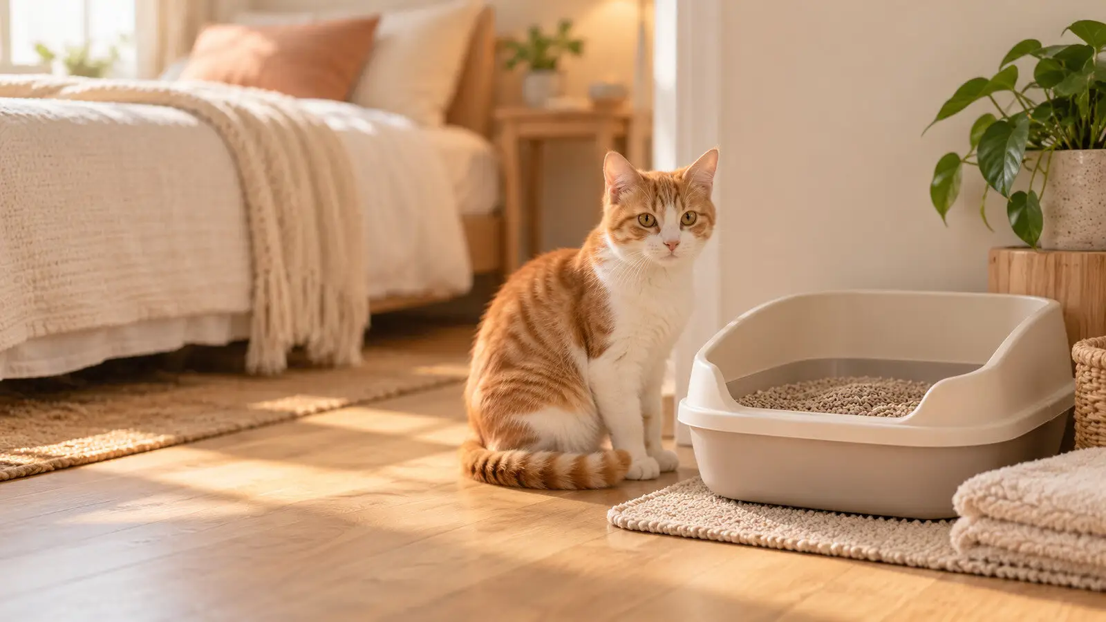 猫咪总在同一个地方乱尿：先排除是不是在占地盘