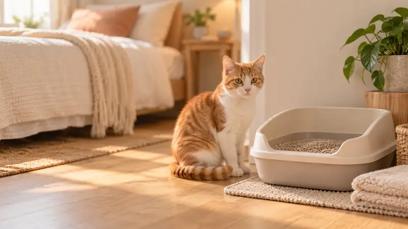 猫咪总在同一个地方乱尿：先排除是不是在占地盘