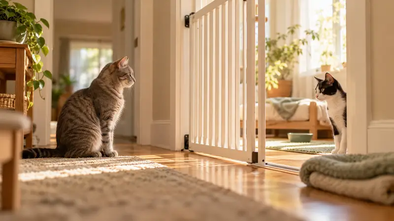 怎么把新猫介绍给老猫：别急着让它们见面