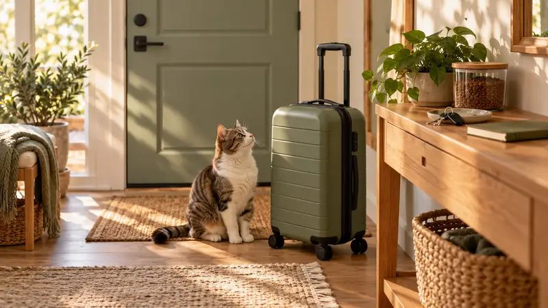 要出差、要出门几天，猫狗怎么办：上门喂、寄养、带着走，三条路各适合什么情况
