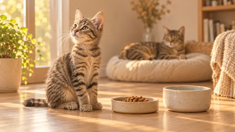 小猫多大能独立生活：断奶了不等于离得开妈妈